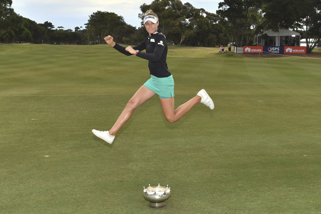 Nelly Kordová a její rodinná roznožka po triumfu na Australian Open