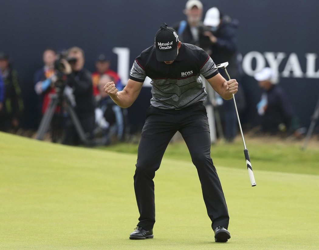 Vítěz British Open Henrik Stenson