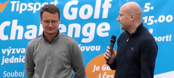 Golfista Ondřej Lieser vyšel vítězně z exhibiční jamkovky s podtitulem výzva o českou golfovou jedničku.