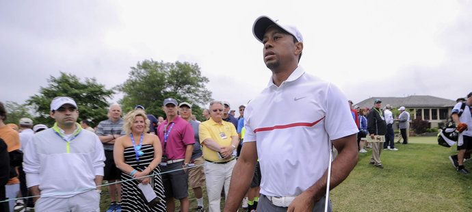 Tiger Woods je u sebe zvyklý na úplně jiné výkony.