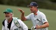 Justin Rose dokončil první den Masters se skóre -7