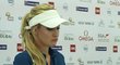 Krásná golfistka Paige Spiranacová se rozbrečela na tiskové konferenci