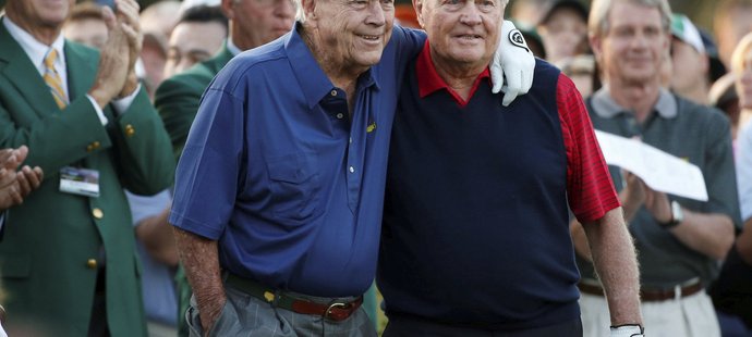 Arnold Palmer a Jack Nicklaus - dvě golfové legendy
