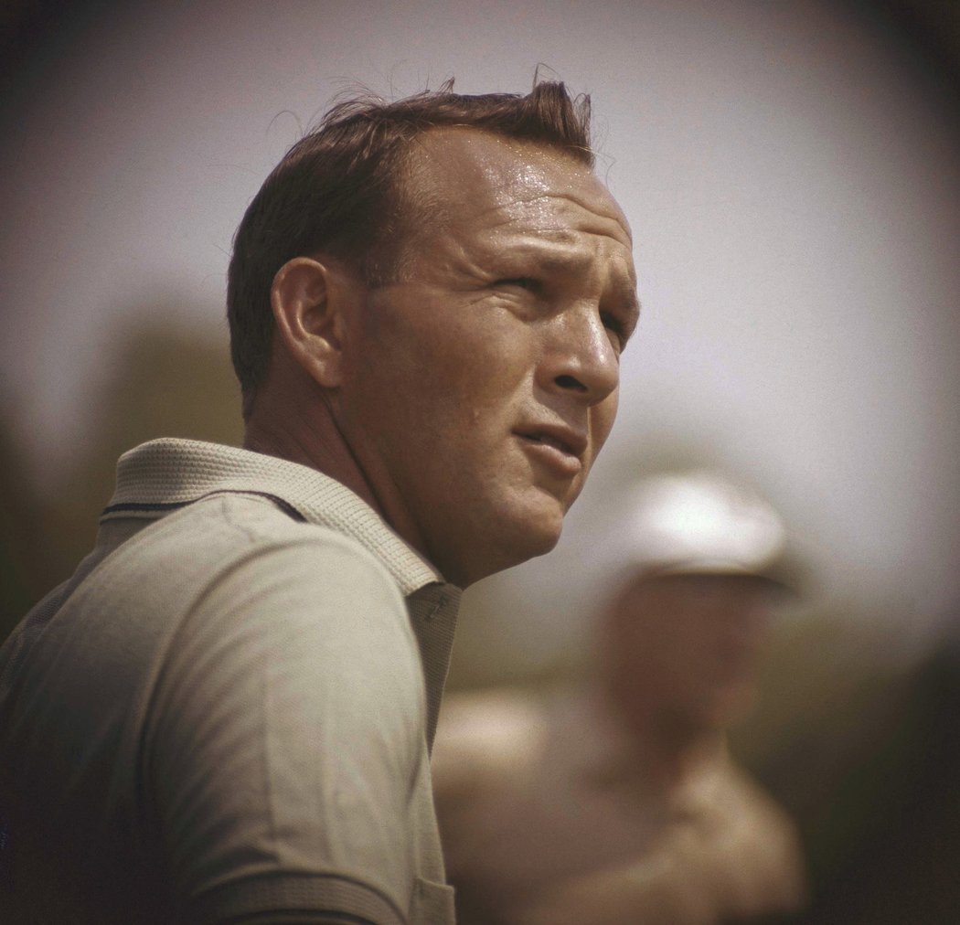 Arnold Palmer během turnaje v roce 1962