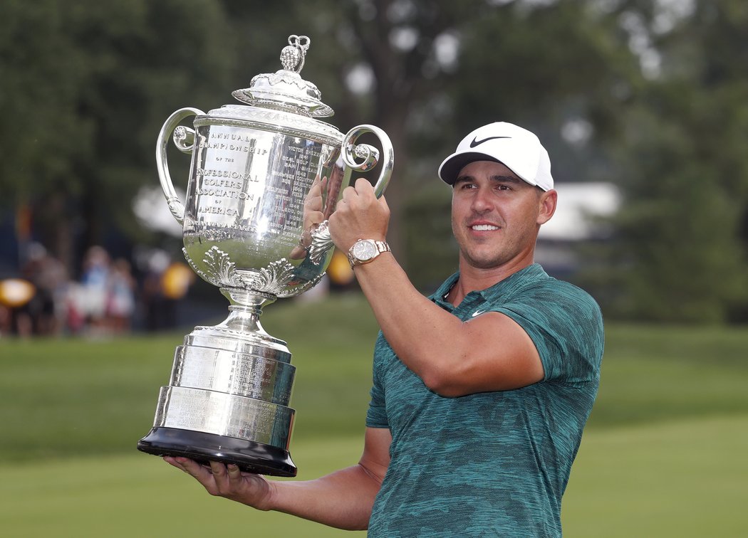 Brooks Koepka získal už třetí major titul