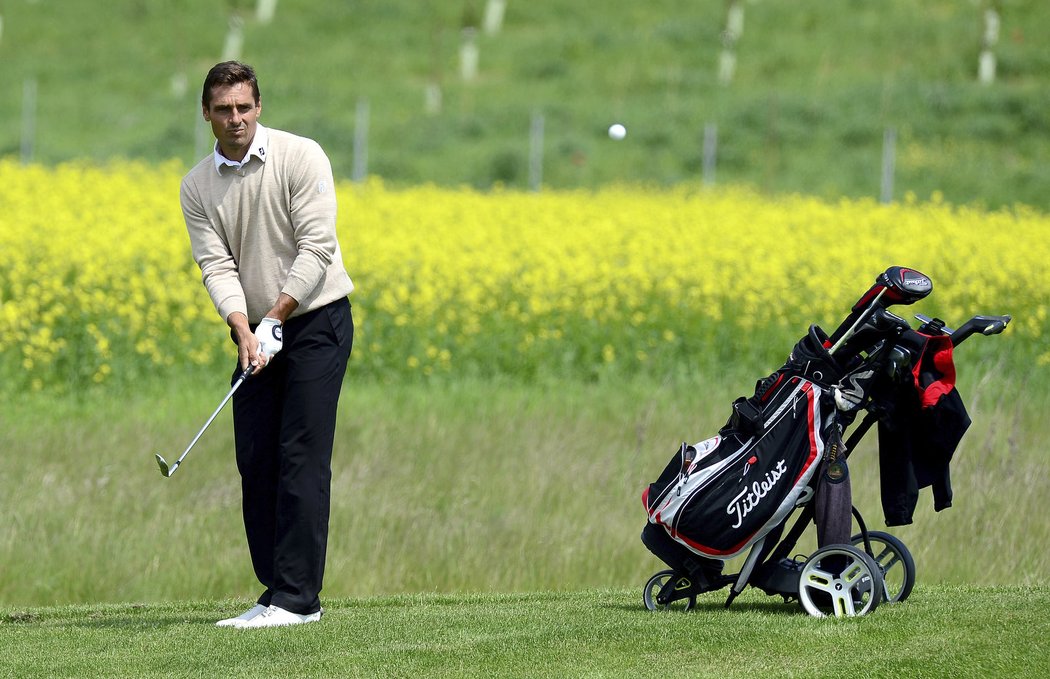 Roman Šebrle na golfovém PB Středoškolském poháru