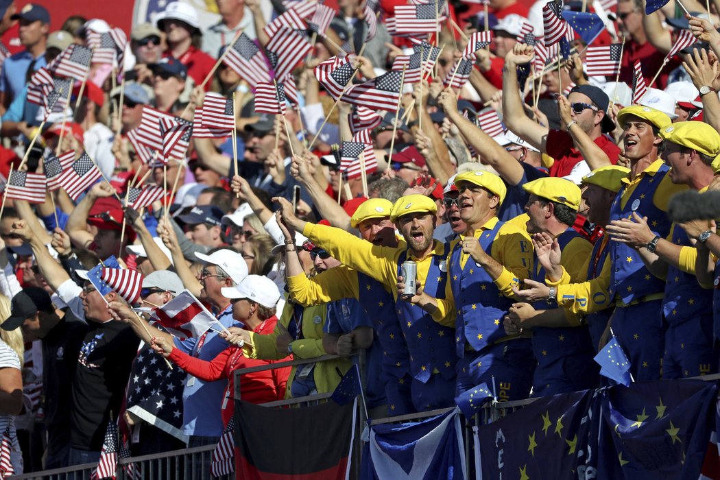 Své fanoušky měla na Ryder Cupu také Evropa