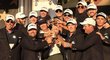 Američtí golfisté slaví triumf ve slavném Ryder Cupu