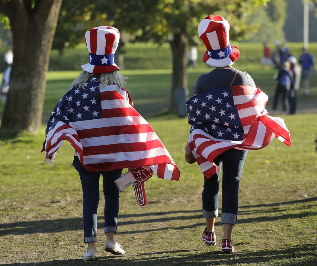 Americké fanynky mohly odcházet z Ryder Cupu spokojené