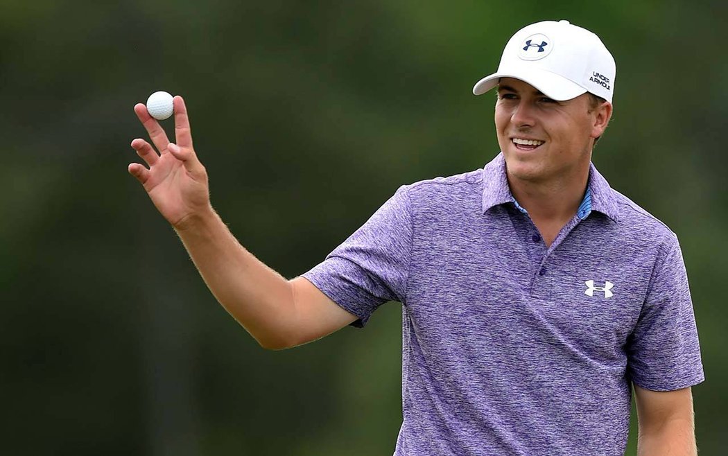 9. Golfista Jordan Spieth loni pobral od sponzorů 819 milionů korun.