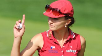 Golfistka Klára Spilková neprojde při své premiéře na British Open cutem