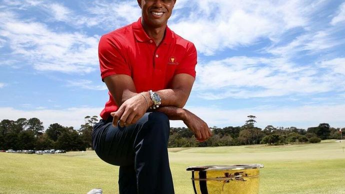 Golfová legenda Tiger Woods.