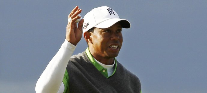 Tiger Woods se na sebe při British Open hněval až příliš nahlas.