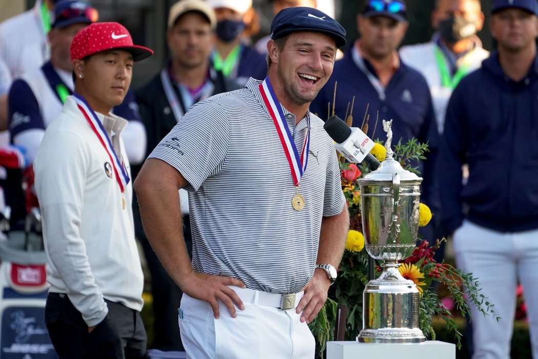 Bryson DeChambeau, vítěz golfového US Open