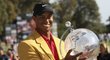 Tiger Woods triumfoval na turnaji Australian Masters v Melbourne.