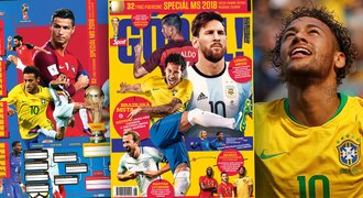 Nový Sport Góóól: Speciál k MS 2018 v Rusku, velký průvodce i Neymarův návrat