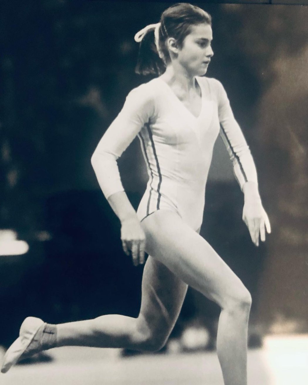 Rumunská gymnastka Nadia Comaneciová si v roce 1976 podmanila díky třem zlatým medailím olympiádu v Montrealu.