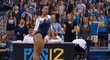 Americká gymnastka Spohina DeJesus svým vystoupením příjemně šokovala.