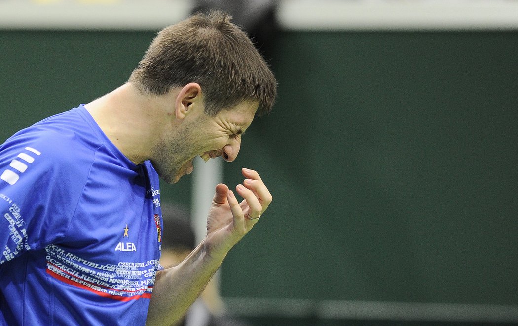 Český reprezentant Jan Hájek se zranil a do Tokia na Davis Cup neodcestuje (foto archiv)