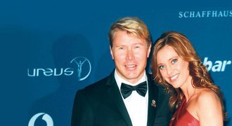 Mika Häkkinen a Češka Markéta mají dceru