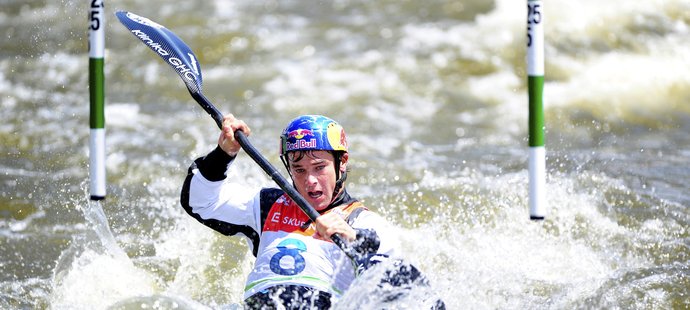Vavřinec Hradilek vyhrál závod SP ve vodním slalomu v Krakově