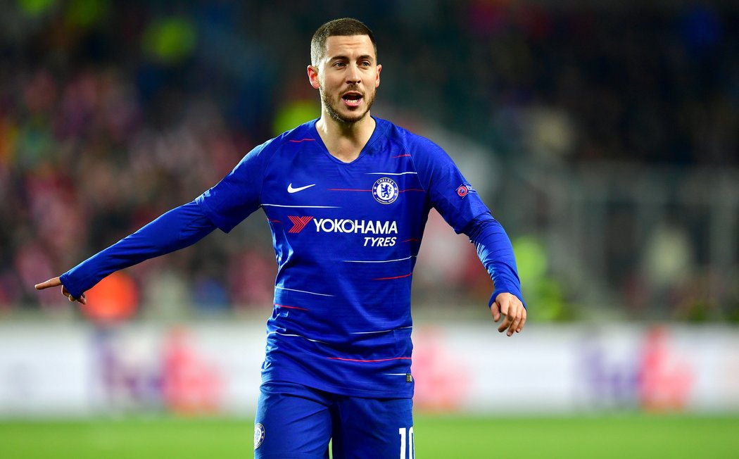 Eden Hazard ještě v dresu Chelsea