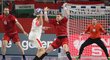 Čeští házenkáři bojovali na mistrovství Evropy s Dánskem