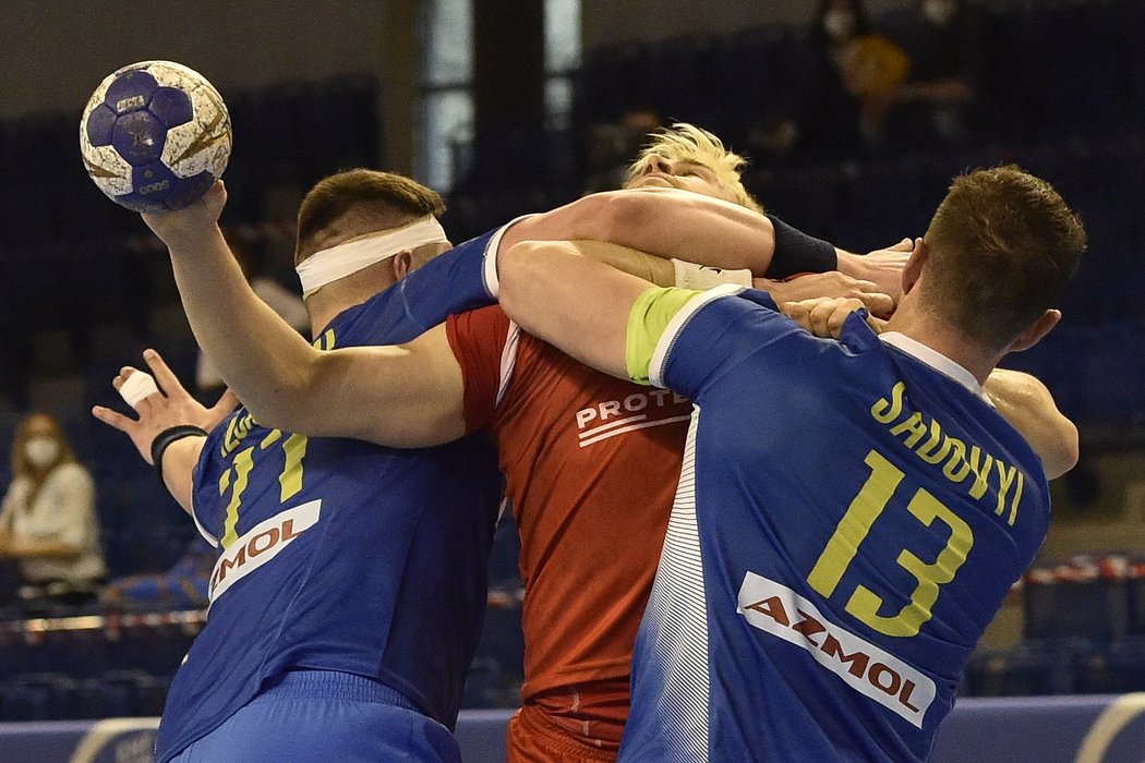 Češi v házenkářské kvalifikaci porazili Ukrajinu
