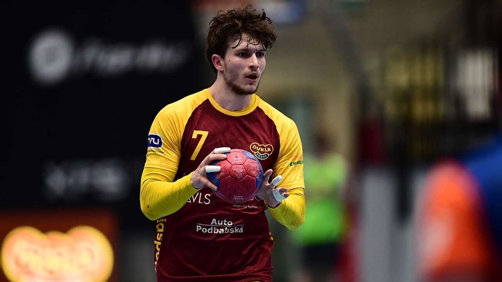 Český házenkář Jonáš Josef odejde z pražské Dukly do druhé bundesligy