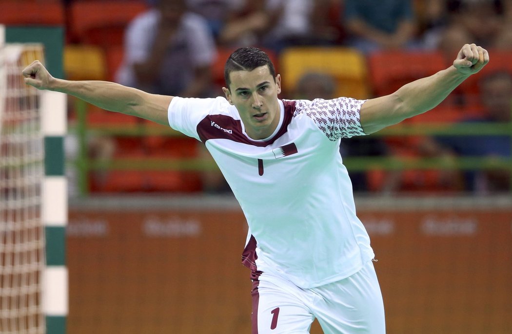Nejlepším střelcem vítězného Kataru v zápase s Chorvatskem byl s deseti góly Žarko Markovič.