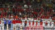 Čeští házenkáři děkují fanouškům po další senzační výhře na mistrovství Evropy, tentokrát s Maďarskem