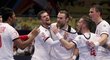 Čeští házenkáři se radují z triumfu nad Severní Makedonií ve svém druhém zápase na ME 2020