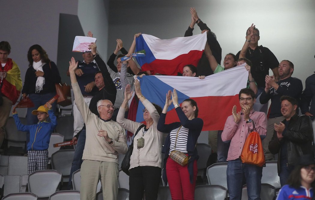 Čeští fanoušci hnali v závěru zápasu házenkáře proti Francii k vyrovnání