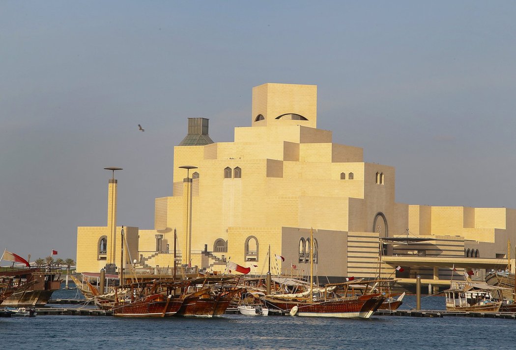 Velkolepé Muzeum islámského umění v Dauhá evokuje tradiční architekturu
