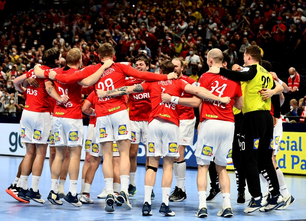 Dánští házenkáři ovládli na mistrovství Evropy bitvu o bronz proti Francii