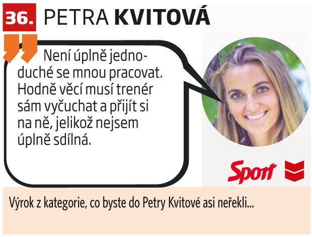 36. Petra Kvitová
