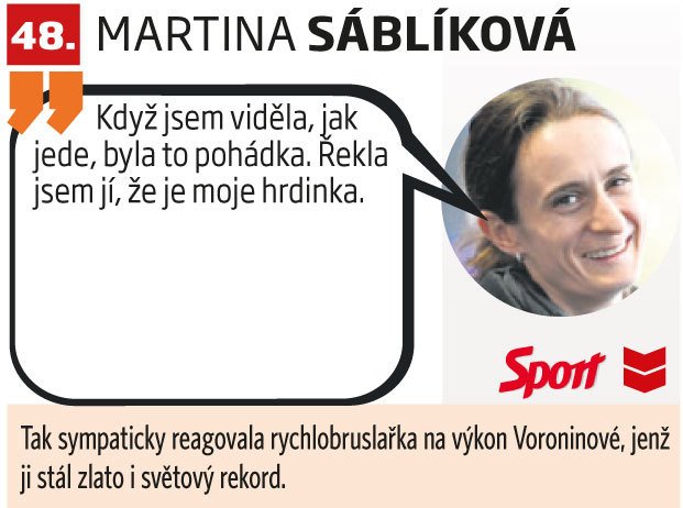 48. Martina Sáblíková