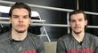 Dvojčata Klímova: Sešla se v Hradci, chtějí do NHL. Jak pomáhá otec Petr?