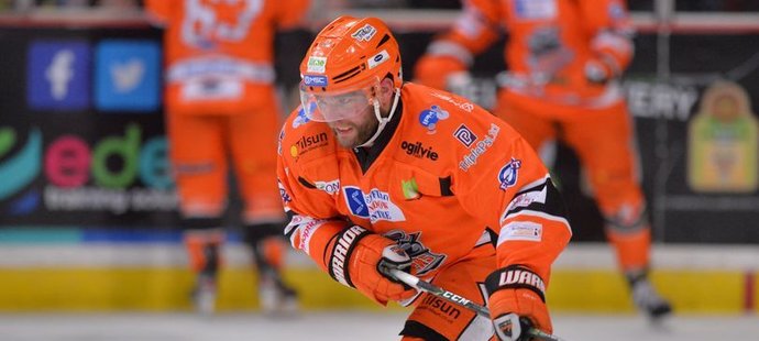 Marek Trončinský (†32) v dresu Sheffield Steelers