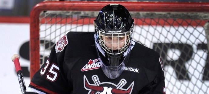 Dvacetiletý Patrik Bartošák má našlápnuto stát se nejlepším brankářem celé WHL