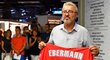 Bohuslav Ebermann při oslavách 100 let českého hokeje