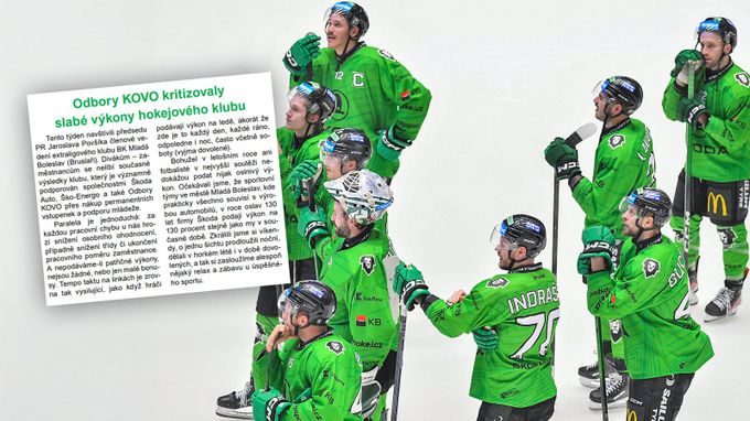 Odboráři Škodovky se v Boleslavi zlobí: Hokejisti nepodávají výkony na 130 procent jako my Odboráři Škodovky se v Boleslavi zlobí: Hokejisti nepodávají výkony na 130 procent jako my