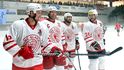 2022. Slavistický dres oblékl Roman Červenka naposledy při rozlučce Jaroslava Bednáře