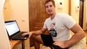 Roman Červenka během online rozhovoru