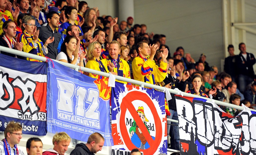 Nálady proti Mountfieldu přetrvávají u fanoušků Českých Budějovic dodnes