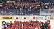 Čeští hokejisté obhájili prvenství na domácím turnaji a po výhře nad Rakouskem se radovali s vítěznou trofejí