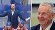 Ex-kouč české hokejové reprezentace Filip Pešán s úsměvem přiznal, že žárlí na bronzový úspěch Kariho Jalonena