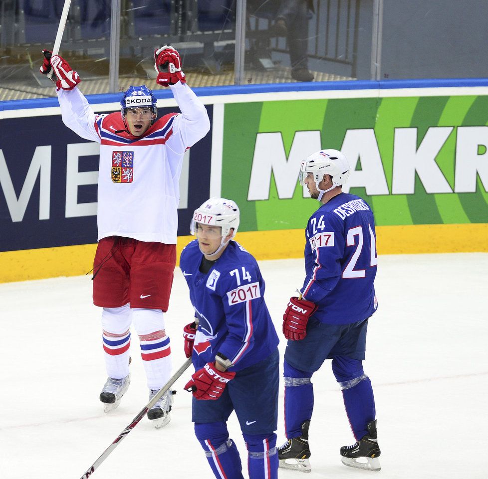 Jan Kolář se postaral o vítěznou branku českého týmu v prodloužení v utkání proti Francii. Růžičkovo mužstvo se díky tomu ve čtvrtfinále MS vyhne favorizovanému Rusku a ve čtvrtek se utká se Spojenými státy.