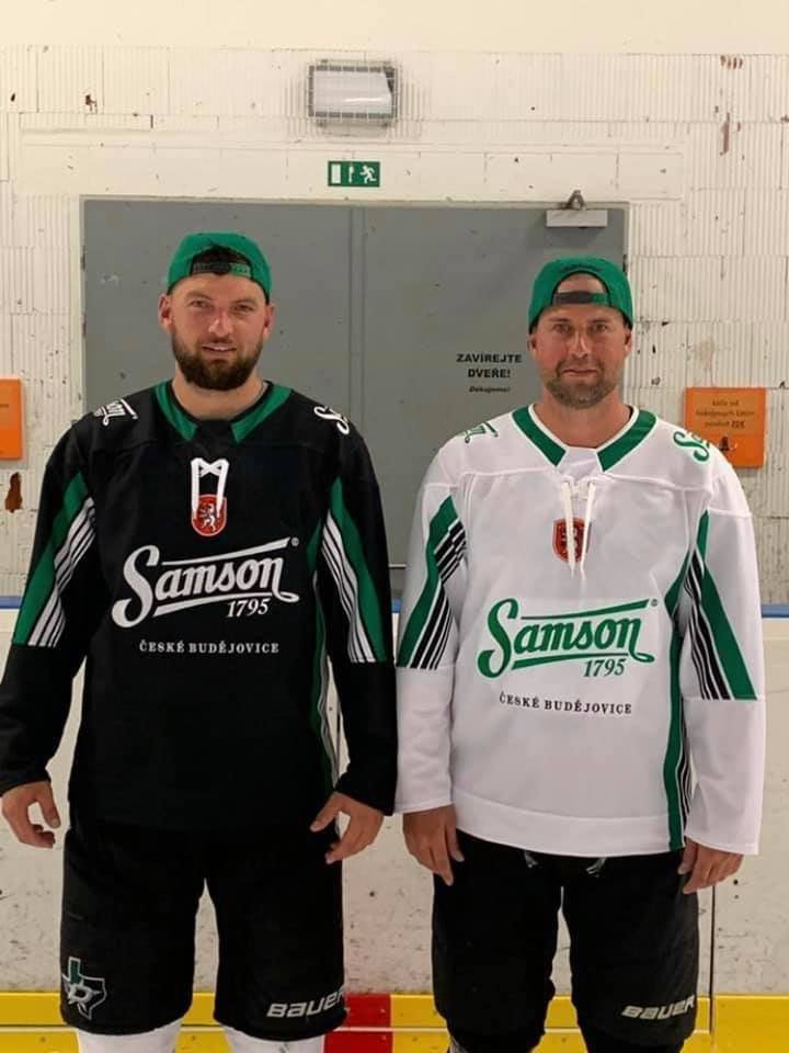 Samson České Budějovice má dresy po vzoru NHL, klubové barvy jsou černá, bílá a zelená