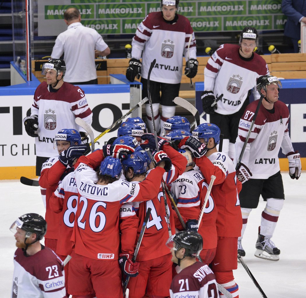 Čeští hokejisté si připsali druhou výhru na světovém šampionátu